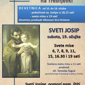 Proslava sv. Josipa na Trešnjevki